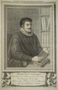 El brocense portrait. 16th Century Spanish philologist and humanist