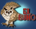 EL BUHO Royalty Free Stock Photo