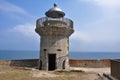 El Caballo lighthouse, Cantabria (Spain) Royalty Free Stock Photo