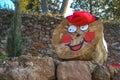 El caga tiÃÂ³ or el tiÃÂ³ de nadal. El TiÃÂ³ de Mura. Catalan Christmas tradition consisting of asking for gifts from a wooden log.