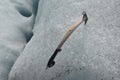 Ice axe on Perito Moreno Glacier Royalty Free Stock Photo