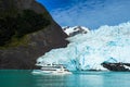 Lake Argentino cruise to see the Spegazzini and Upsala Glaciers in Argentinian Patagonia Royalty Free Stock Photo