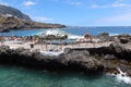 El Caleton natural pools in the Atlantic ocean, Garachico, Tenerife. Spain