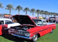 Red Chevrolet El Camino With High Performance Engine