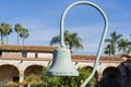 El Camino Real Mission Bell at Mission San Juan Capistrano