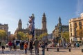 El Cap de Barcelona is a surrealist sculpture by American Pop artist Roy Lichtenstein for the 1992 Summer Olympics in Barcelona,