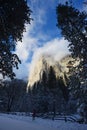 el capitan with cloud Royalty Free Stock Photo