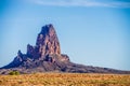 El Capitan Peak north of Kayenta Arizona in Monument Valley Royalty Free Stock Photo