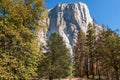 El Capitan rock in Yosemite National Park, California, USA Royalty Free Stock Photo