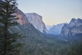 El Capitan in Yosemite Park Royalty Free Stock Photo