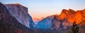 El Capitan sunset Royalty Free Stock Photo