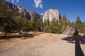 El Capitan-Yosemite National Park, California, Royalty Free Stock Photo