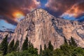 El Capitan, Yosemite national park Royalty Free Stock Photo