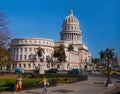 El Capitolio on a Sunny Day in Havana, Cuba