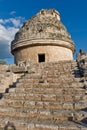 El Caracol is ancient Maya observatory in archaeo Royalty Free Stock Photo