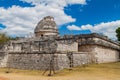 El Caracol, the Observatory in ancient Mayan city Chichen Itza, Mexi