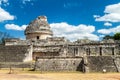 El Caracol, the Observatory in ancient Mayan city Chichen Itza, Mexi