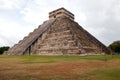 El Castillo of Chichen Itza, mayan pyramid in Yucatan, Mexico Royalty Free Stock Photo