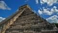 Chichen Itza, mayan pyramid in Yucatan, Mexico. It`s one of the Royalty Free Stock Photo