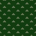 El Castillo Mayan pyramid seamless pattern isolated on color background Royalty Free Stock Photo
