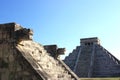 El castillo from platform of eagles & jaguars Royalty Free Stock Photo