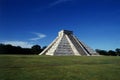 El Castillo in Chichen Itza, Quintana Roo, Mexico. Mayan ruins near Cancun considered one of the seven Royalty Free Stock Photo