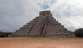 El Castillo Temple Kukulcan Pyramid at Mexico's Chichen Itza Mayan ruins