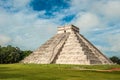 El Castillo or Temple of Kukulkan pyramid, Chichen Itza, Yucatan, Mexico Royalty Free Stock Photo