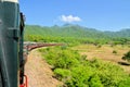 El Chepe train in the Copper Canyon, Mexico Royalty Free Stock Photo