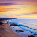 El cotillo beach sunset Fuerteventura Canary Island