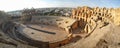 El Djem Amphitheatre panorama Royalty Free Stock Photo