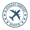 El Dorado Airport Bogota logo.