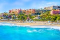 El Duque beach of Costa Adeje. Tenerife, Canary Islands, Spain Royalty Free Stock Photo