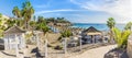 El Duque beach at Costa Adeje. Tenerife Royalty Free Stock Photo