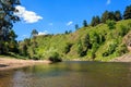 EL DURAZNO, CORDOBA, ARGENTINA. Beautiful view of the river on a spring afternoon. Royalty Free Stock Photo