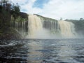 El Hacha waterfall, Canaima National Park, BolÃÂ­var state, Venezuela Royalty Free Stock Photo