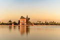 El Jardin de la Menara, Marrakech, Marruecos Royalty Free Stock Photo