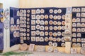 06.11.23 El Jem, Tunisia: Traditional Tunisian Mosaic for sale in local souvenir shop in El Jem, Tunisia.