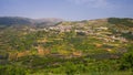 El Qiniyye and Mount Hermon the north of Israel Royalty Free Stock Photo