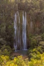 El Limon waterfall, Dominican Republ Royalty Free Stock Photo