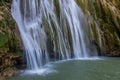 El Limon waterfall, Dominican Republ Royalty Free Stock Photo