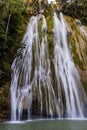 El Limon waterfall, Dominican Republ Royalty Free Stock Photo