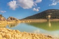 The El Masri Dam in Grombalia, Tunisia Royalty Free Stock Photo