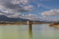 The El Masri Dam in Grombalia, Tunisia Royalty Free Stock Photo