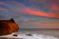El matador beach sunset Royalty Free Stock Photo