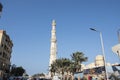 El Mina Mosque in Arabic: The El Mina Masjid Mosque, Hurghada, Egypt in pandemic, covid 6