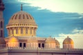 El Mina mosque dome close-up in Hurghada, Egypt