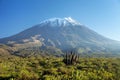 El Misti volcano near Arequipa city in Peru