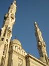 The El-mogamma' mosque in Port-Said (Egypt) Royalty Free Stock Photo