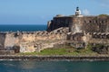 El Morro Castle in Old San Juan Royalty Free Stock Photo